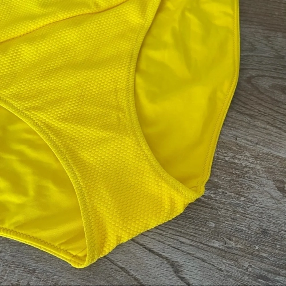Aerie Yellow Swim Bottom